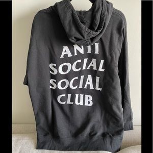 Anti Social Social Club Black Hoodie